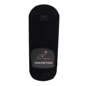 Chaussettes homme invisibles en coton égyptien - Noir | Doré Doré