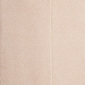 Chaussettes homme à côtes sans bord élastique en coton égyptien - Beige Lin | Doré Doré