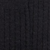 Mi-bas homme en laine épaisse - Gris anthracite | Doré Doré