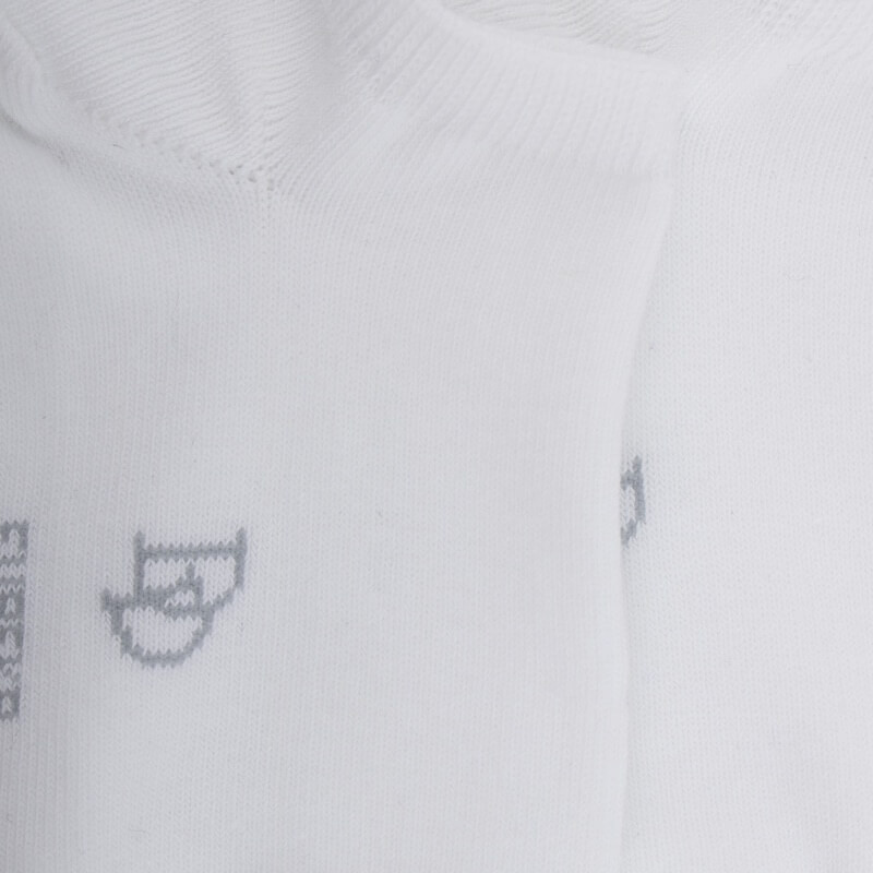 Socquettes enfant Eureka en coton égyptien - Blanc | Doré Doré