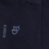 Socquettes femme Eureka en coton égyptien - Bleu marine foncé | Doré Doré