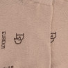 Socquettes femme Eureka en coton égyptien - Beige corde | Doré Doré