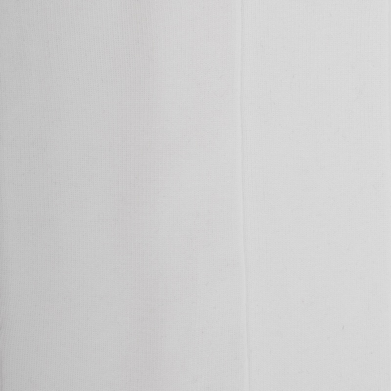 Chaussettes homme à côtes sans bord élastique en fil d'Écosse - Blanc | Doré Doré