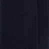 Chaussettes côtelées en laine Mérinos épaisse - Bleu foncé | Doré Doré