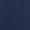 Chaussettes homme jambe sensible sans bord élastique en fil d'Ecosse - Bleu marine | Doré Doré