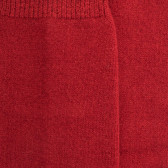 Mi-bas homme douceur en laine mérinos et cachemire - Rouge Ponceau | Doré Doré