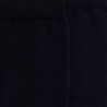 Mi-bas femme Sensation en laine et coton - Bleu marine foncé | Doré Doré