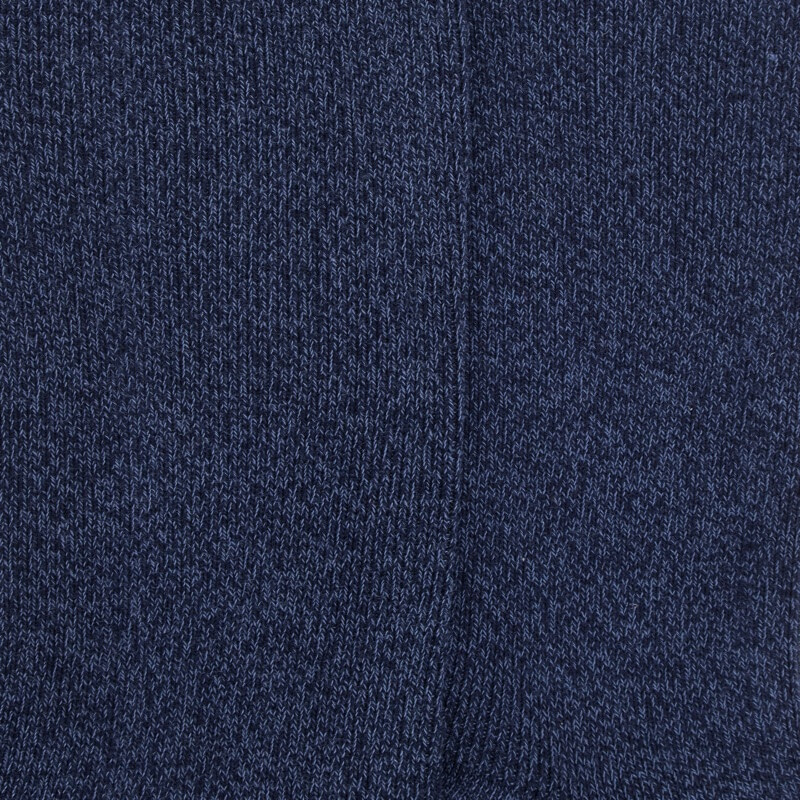 Chaussettes sans bord élastique en coton égyptien - Spécial jambes sensibles - Bleu jean | Doré Doré
