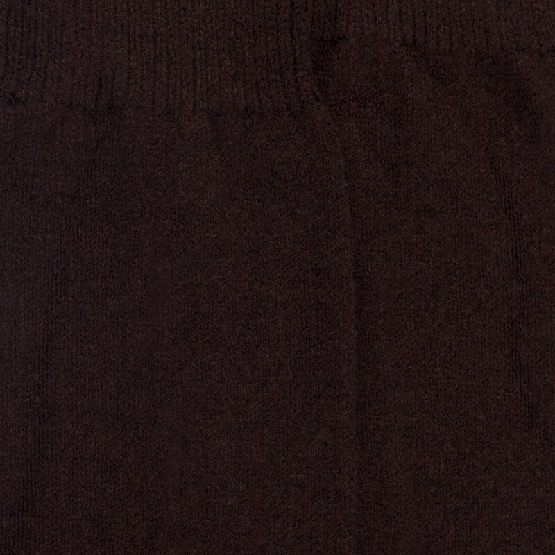 Chaussettes homme en laine et cachemire - Marron Chocolat | Doré Doré