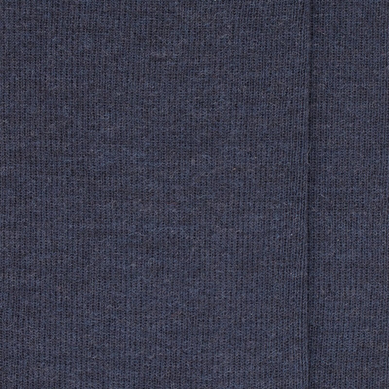 Chaussettes homme spéciales jambes sensibles sans bord élastique en laine - Bleu | Doré Doré