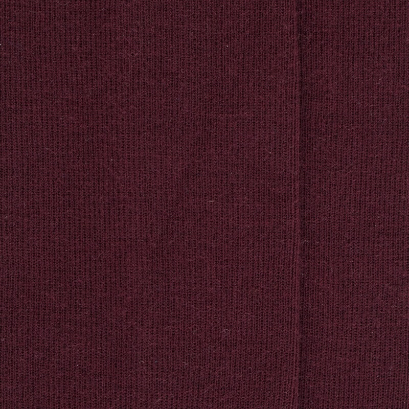 Chaussettes homme spéciales jambes sensibles sans bord élastique en laine - Aubergine | Doré Doré