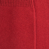 Mi-bas femme Douceur en laine et cachemire - Rouge Ponceau | Doré Doré