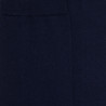 Mi-bas femme en coton doux - Bleu marine | Doré Doré