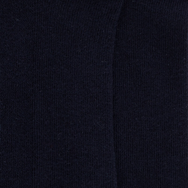 Socquettes sport homme en coton à bouclettes - Bleu foncé | Doré Doré
