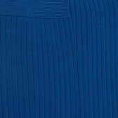 Chaussettes homme luxe en pur fil d'écosse extra fin - Bleu | Doré Doré