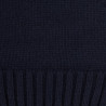 Bonnet en laine mérinos et cachemire - Bleu foncé | Doré Doré