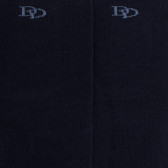 Chaussettes homme invisibles en coton égyptien - Bleu marine foncé | Doré Doré