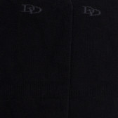 Chaussettes homme invisibles en coton égyptien - Noir | Doré Doré