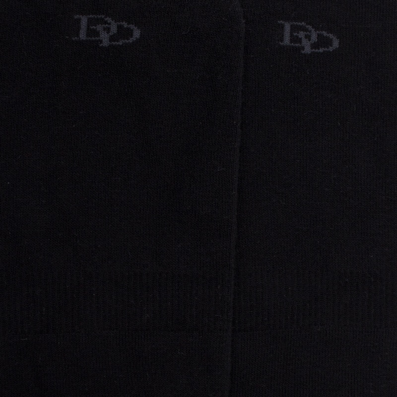 Chaussettes homme invisibles en coton égyptien - Noir | Doré Doré