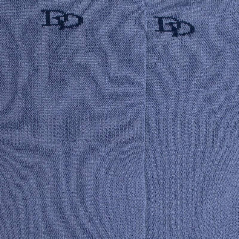 Chaussettes homme invisibless et fines en fil d'Écosse - Gris Orage | Doré Doré