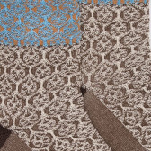 Chaussettes courtes pour femmes en viscose avec motifs arabes - Vanille | Doré Doré