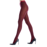 Collants pour femmes en coton côtelé - Couleur prune | Doré Doré