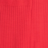Chaussettes en laine unie côtelée pour femmes - Rouge groseille | Doré Doré
