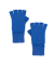Gants sans doigt unisexe en laine et cachemire - Bleu France