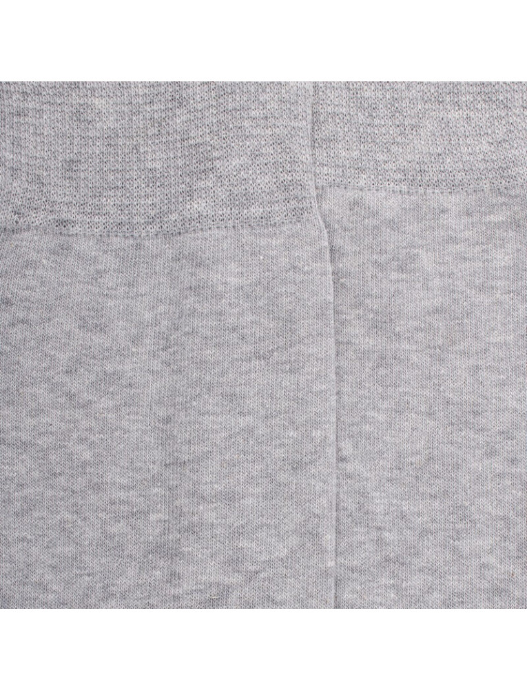 Maxi chaussette en coton uni pour femme - Gris Rocheux | Doré Doré