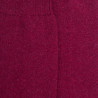 Chaussettes femme en laine et cachemire - Rouge sangria | Doré Doré
