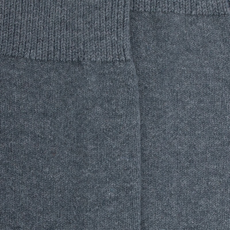 Chaussettes homme en laine et cachemire - Bleu Glacier | Doré Doré