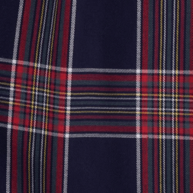 Caleçon homme en coton à motif - Bleu marine & Jaune Moutarde | Doré Doré