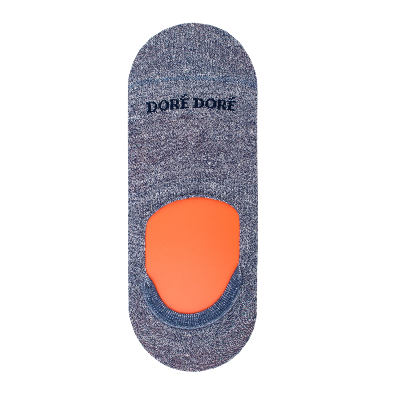 Solerettes en coton et lin pour hommes - Bleu Voilier | Doré Doré