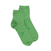 Socquettes en coton uni pour hommes - Avocat | Doré Doré