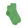 Socquettes en coton uni pour hommes - Avocat | Doré Doré