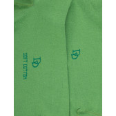 Socquettes en coton uni pour hommes - Avocat | Doré Doré