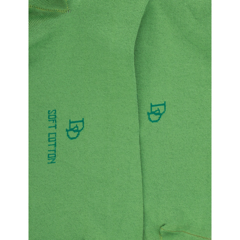 Socquettes en coton uni pour hommes - Avocat | Doré Doré