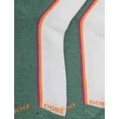 Socquettes en coton éponge à motifs colorés pour femmes - Vert basilic | Doré Doré
