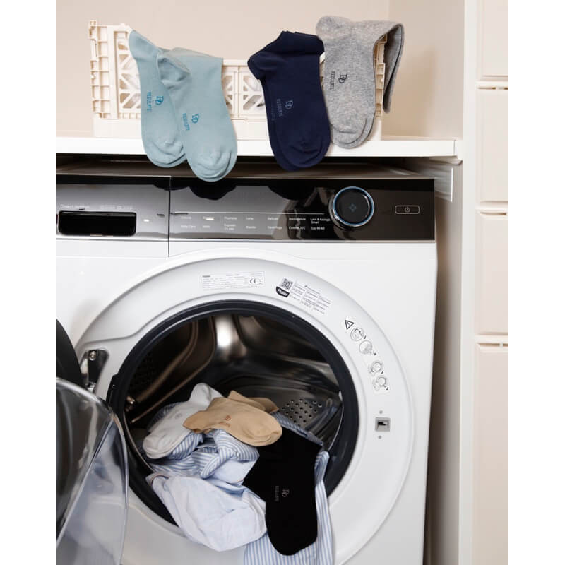 Chaussettes courtes TENCEL™ Lyocell unies pour femmes - Sable | Doré Doré