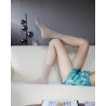 Chaussettes courtes TENCEL™ Lyocell unies pour femmes - Sable