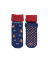 Chaussettes anti-dérapantes  fantaisie motifs chien et neige