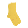 Chaussettes femme Soft Coton à bord souple - Jaune