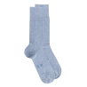 Chaussettes homme fines en fil d'Écosse - Bleu Glacier