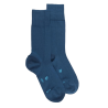 Chaussettes homme fines en fil d'Écosse - Bleu