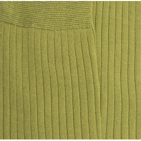 Chaussettes homme luxe en pur fil d'écosse extra fin - Vert | Doré Doré