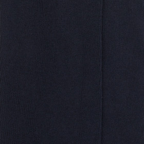 Chaussettes homme jambe sensible sans bord élastique en fil d'Ecosse - Bleu foncé | Doré Doré