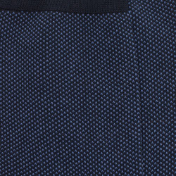 Chaussettes Homme Caviar en fil d'écosse - Bleu | Doré Doré