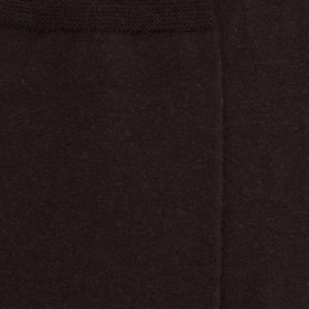 Chaussettes homme en laine et coton  - Marron Chocolat | Doré Doré