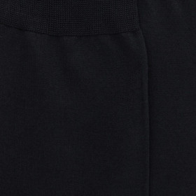 Chaussettes Homme pur fil d'écosse en maille jersey - Noir | Doré Doré