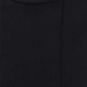 Chaussettes homme en coton égyptien avec bord roulé - Noir | Doré Doré